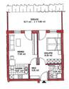 Wohnungsgrundriss - 