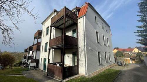 Rückansicht - 2 Zimmer Etagenwohnung zum Kaufen in Dresden