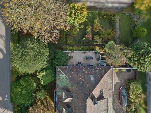 Vogelperspektive Garten - 