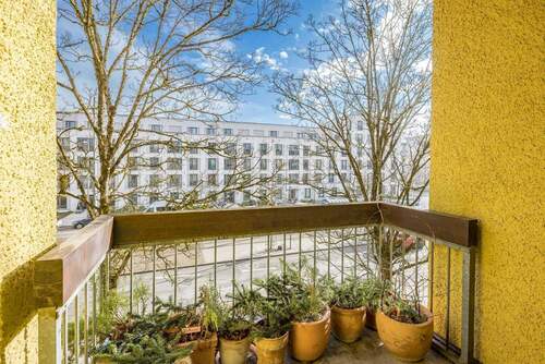 Ausblick vom Balkon - 