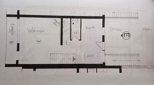 1. OG mit Wohn-Essbereich - 
