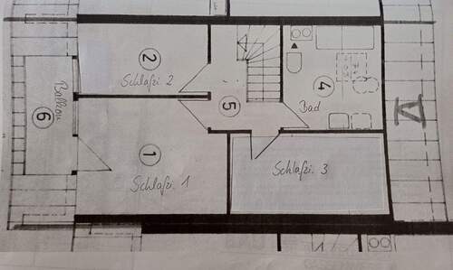 2. OG, Schlafzi., Bad - 
