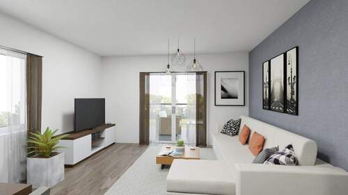 Visualisierung Whg 7 Wohnen - 