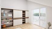 Visualisierung Whg 8 Büro Schrank - 