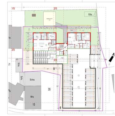 Übersicht Untergeschoss - 