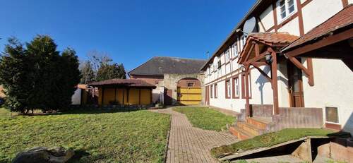 Garten - 7 Zimmer Einfamilienhaus zum Kaufen in Wefensleben