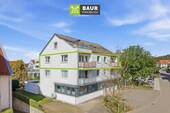 Luftbild - Zentrale Lage trifft großzügiges Wohnen - 5 Zimmer-Wohnung in Baienfurt