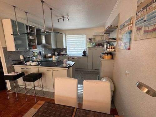 Offene Küche mit Einbauküche - Moderne Eigentumswohnung mit Garage im Grünen in Schneverdingen