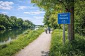 Amper Radweg KI Bild - 