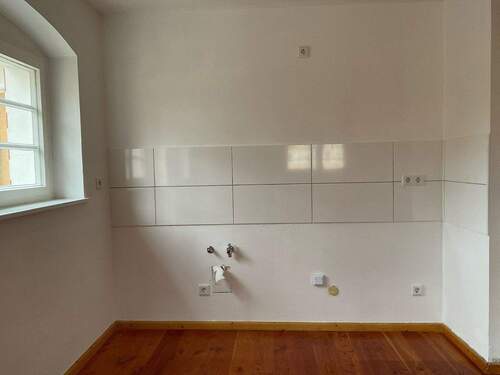 offene Küche - Etagenwohnung mit 58,00 m&sup2; in Lutherstadt Wittenberg zur Miete