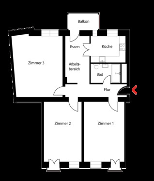 2. Obergeschoss - 