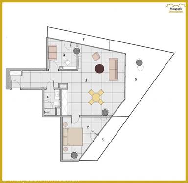 Bild 2 - 3 Zimmer Etagenwohnung zum Kaufen in Miedzyzdroje [Misdroy]