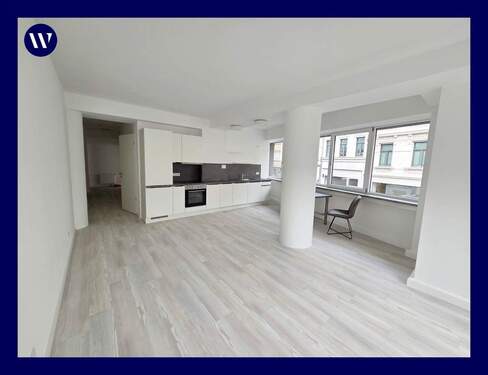 Wohnen-Essen-Kochen - NEU*NEU*NEU: 2 Zimmer mit viel Platz, moderne Ausstattung, EBK, barrierefrei mit Walk-In-Dusche