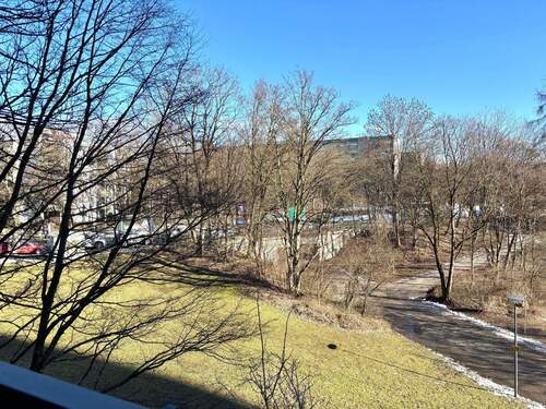 Ausblick vom Balkon - 