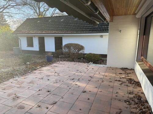 große Süd- West Terrasse - 