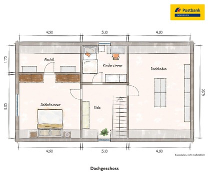 Dachgeschoss - 