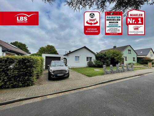 Frontansicht - Modernisiertes Einfamilienhaus mit großem Garten in Barienrode