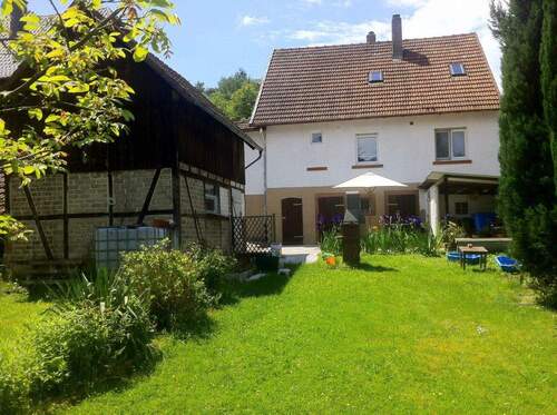 Gartenansicht - Einfamilienhaus mit 112,00 m&sup2; in Brachttal zum Kaufen