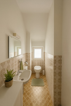 Wohnbeispiel WC 1 KI generiert - 