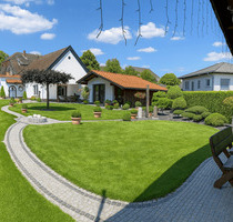 Exklusives Einfamilienhaus mit weitläufigem Garten und baureifem Bauland - Schermbeck Bricht