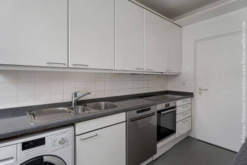 ... mit Waschmaschinenanschluss - 