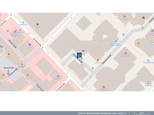 Bild aus Kartenansicht - Garage, Stellplatz zum Kaufen in Reutlingen