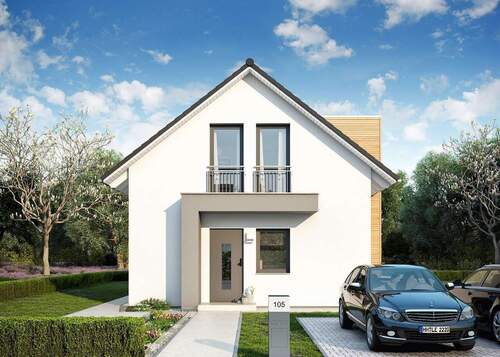 Hausansicht - Einfamilienhaus mit 120,00 m&sup2; in Leisnig zum Kaufen