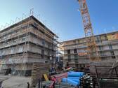 Außenansicht Rohbau - Sonnige 4- Zimmer Wohnung mit Balkon - Süd-West Ausrichtung