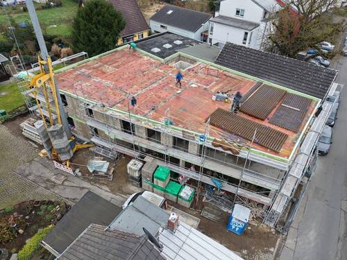 Baufortschritt Februar 2025 - 3 Zimmer Etagenwohnung in Neuwied