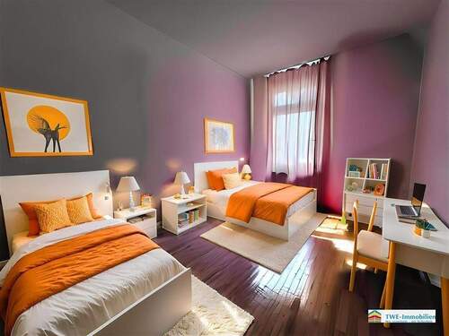 Schlafzimmer - 2 Zimmer Etagenwohnung zum Kaufen in Wuppertal