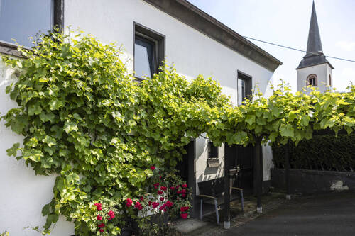 Sitzgelegenheit vorm Haus - Einfamilienhaus mit 140,00 m&sup2; in Lünebach zum Kaufen