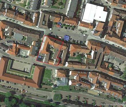 TopView1 - Am Marktplatz Grundstück 2.076 m² Nutzfläche ca. 3.048 m² VB Alleinauftrag