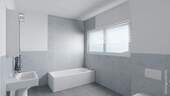 Visualisierung Badezimmer im Obergeschoss - 