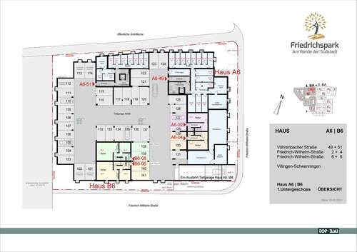 Übersicht Tiefgarage - 