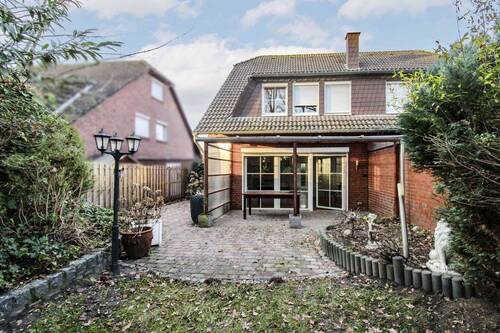 Terrasse - 5 Zimmer Doppelhaushälfte in Münster