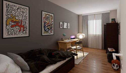 Zweites Zimmer als Kinderzimmer - 
