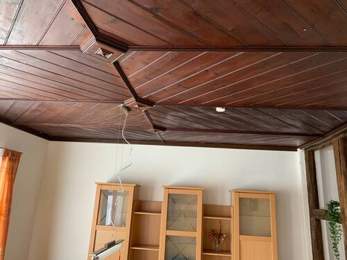 Holzdecke Erdgeschoss - 