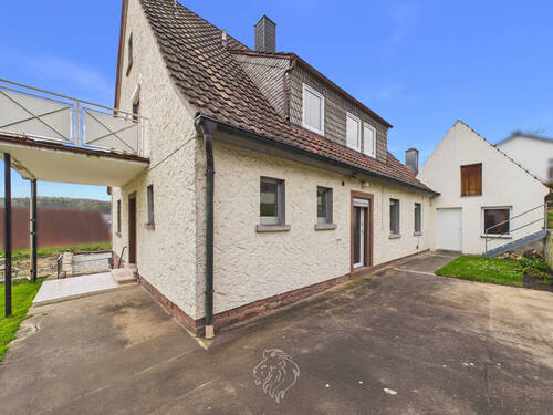 Rückansicht - 9 Zimmer Mehrfamilienhaus, Wohnhaus zum Kaufen in Helmstadt