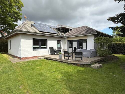 Gartenansicht - Bungalow mit 95,00 m&sup2; in Bredstedt zum Kaufen
