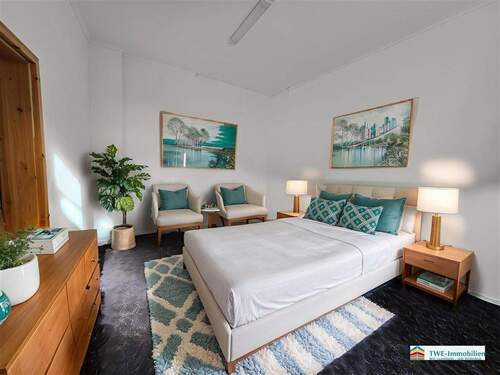 Schlafzimmer 1 - 3 Zimmer Etagenwohnung in Wuppertal