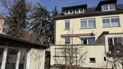 Rückansicht - 5 Zimmer Doppelhaushälfte in Leipzig