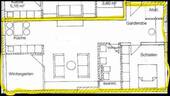 Grundriss - 2 Zimmer Etagenwohnung zur Miete in Leipzig