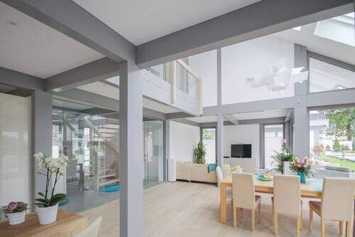 Wohn- und Essbereich - 4 Zimmer Einfamilienhaus in Dallgow-Döberitz