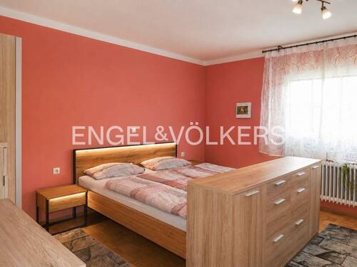 Schlafzimmer im Erdgeschoss - 