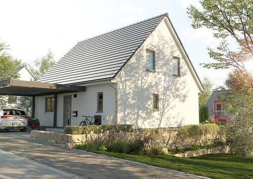 Flair 125 - Straßenansicht - 4 Zimmer Einfamilienhaus in Nessetal-Hochheim