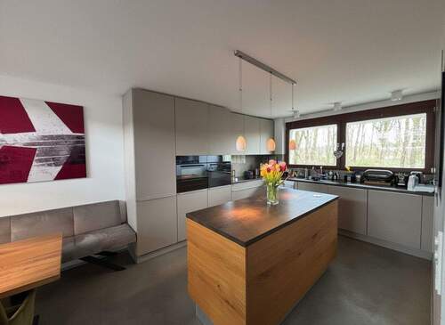 Küche Ansicht I - Reihenmittelhaus mit 182,40 m&sup2; in Frankfurt am Main zur Miete