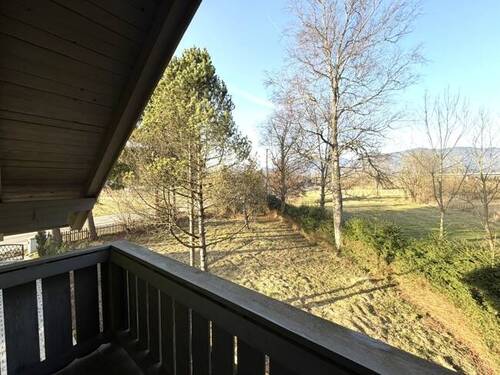 Ausblick vom Balkon - 