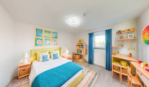 Kinderzimmer EG Einrichtungsvorschlag - 