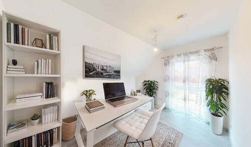 Einrichtungsbeispiel Home Office im OG - 