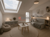 Kinderzimmer 1 - Originalaufnahmen mit stilvoller Home-Staging-Visualisierung - 